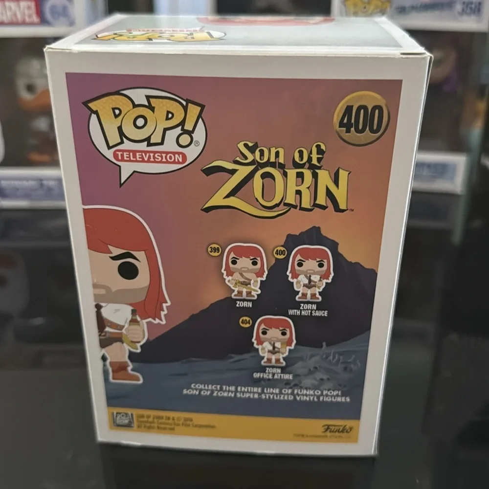 NIB Funko Pop Television 400 Son of Zorn with Hot Sauce Collectible NRFB